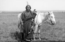 1892 Comanche Warrior Ako PHOTO Indian Native American Horse picture
