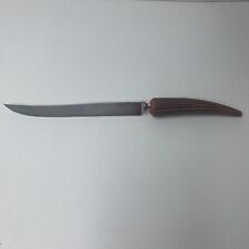 Vintage E. Parker & Sons Sheffield England Stainless Steel Carving Knife 13” picture