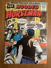 The Hooded Horseman #22/Golden Age Western American Comic Book/FN- picture