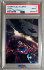 1994 Flair Marvel Universe Power Blast Gambit PSA 10 Newly Graded picture