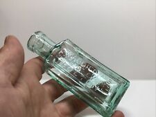 Small Antique Aqua Waddicor’s Celebrated Varnish Bottle. picture