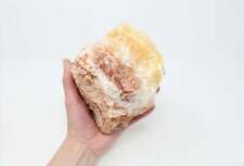 Red Calcite XL Rough Raw Chunk from Mexico, High Grade A Quality Healing Crystal picture