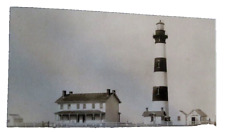 Bodie Island Lighthouse Pea Island NC 1893 Reproduction Postcard picture