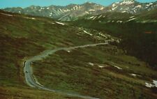 Postcard CO Rocky Mt Natl Park Gore Range from Trail Ridge Road Chrome PC J7260 picture