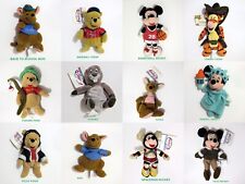 DISNEY STORE CHARACTERS - 12 Items Bean Bags - Pooh Tigger Mickey Rooh Kanga etc picture