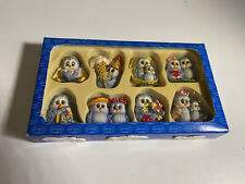 Set Of8 Pins Vintage 2000 Sonshine Promises Bluebird Figurine By Gretchen#9021 picture