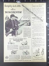 1953 ADVERTISING for Winchester model 42 12 shotguns picture
