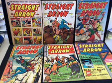 Lot Of 6 Straight Arrow Golden Age Comics Nice Mid Grade And Up Lot picture