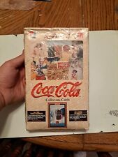 1995 Collect-A-Card Coca Cola Collectors Cards Series 4 Sealed Hobby Box 36ct. picture