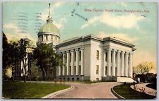 Vtg Montgomery Alabama AL State Capitol South View 1910s Old Postcard picture