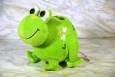 Green Frog Plush Piggy Bank Linz Toys*$ picture