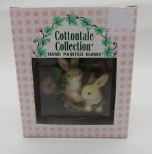 1995 Vintage Cottontale Cottages Bunny Figurine Polyresin picture