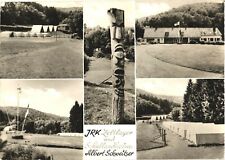 Views of Tent Camp And School Camp, Albert Schweitzer, Germany Postcard picture