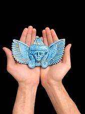 Goddess Hathor with Goddess Isis wing and Scarab beetle head picture
