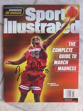 JASON COLLINS STANFORD SIGNED AUTOGRAPHED REGIONAL SPORTS ILLUSTRATED NO LABEL picture
