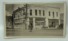Antique Early 1900s Photo Lexington NE Street Scene Advertising Calumet Cafe Car picture