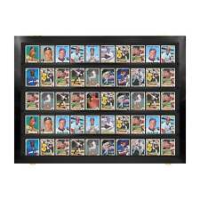 PENNZONI Sports Card Display Case, Holds 50 Ungraded Sports & Playing Cards picture