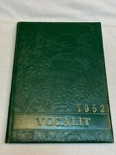 Vocalit 1952 Mount Gilead High School Student Yearbook Vintage North Carolina  picture