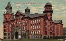  Postcard Masten Park High School Buffalo NY  picture