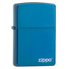 Zippo 20446ZL Classic Sapphire Zippo Logo Windproof Lighter picture
