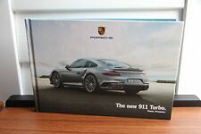 2016 Porsche 911 Turbo Hardcover Brochure picture