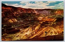 Ruth Copper Pit Nevada NV Mike Roberts Postcard Vintage Ely NV picture