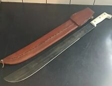 Vintage Corneta Machete No. 127 IMACASA with Leather Sheath 18” Blade (SHF) picture