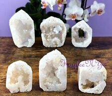 Wholesale Lot 2 Lbs Natural White Druzy Quartz Tower Crystal Healing Energy picture