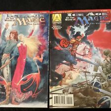 ICE AGE ON THE WORLD OF MAGIC THE GATHERING #1 & #2 1995 ARMADA COMICS picture