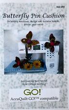 Quilt Woman Butterfly Pin Cushion AccuQuilt Go Compatible Sewing Pattern picture