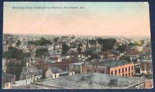 Birds Eye View of Residence Section, Fort Smith, AR Postcard 1908 picture