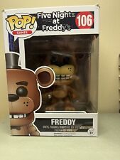 FNAF Freddy Fazbear Funko Pop Games #106 Vinyl Figure IN BOX GOOD CONDITION picture