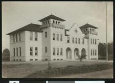 Exterior of Washington Grammar School in Visalia 1900-1940 Old Photo picture