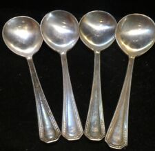 Railroad Flatware Milwaukee Road Silver Dining Soup Spoon Ambassador(A) picture
