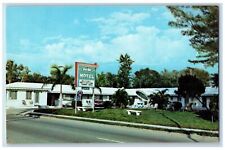 c1960's Bel Air Motel Roadside Sarasota Florida FL Unposted Vintage Postcard picture
