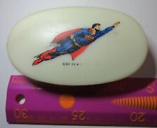 VINTAGE 1978 DC COMICS SUPERMAN KIDS HAIR BRUSH 4 1/4” TALL 2 1/2” WIDE Rare picture