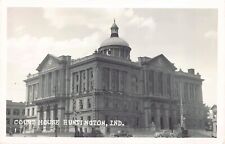 Real Photo Postcard Courthouse in Huntington, Indiana~129168 picture