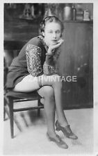 Vtg 1900's Photo Prostitute In Brothel Girl Pin Up Erotica Glamour Risque #2753 picture