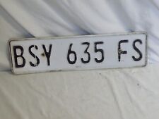 Vintage South Africa License Plate Metal Tag picture