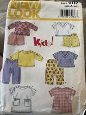 2003 New Look Sewing Pattern 6112 Size NB-Large Cut and Complete  picture