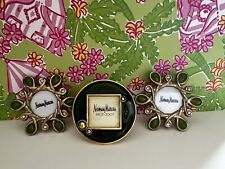 3 Jay Strongwater Neiman Marcus mini frames green picture