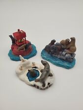 Lemax Village Sea Lion Resort Figurine Set Near Complete Animal Toppers  picture