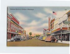 Postcard Business Section of Gulfport Mississippi USA picture
