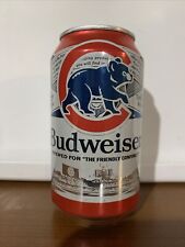 2024 Budweiser MLB Chicago Cubs 12oz Beer Can #880794 picture
