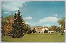 Washington DC~White House & Grounds~Vintage Postcard picture