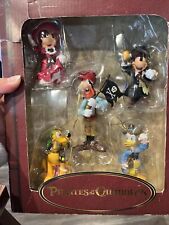 pirates of the caribbean Storybook Ornament Set- Rare Set Of Disney Characters picture