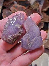 Very RARE Ellensburg Purple Blue Agate Old Stock 1960s 52g 266ct Rough Lapidary  picture