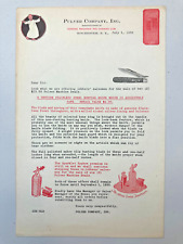 Vintage 1930 Pulver Gum Co. Yellow Kid Premium Company Letter Vending Machine ++ picture