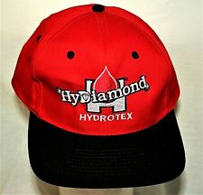 Vtg HyDiamond Hydrotex Engine Oil Industrial Lubricant's Baseball Hat New OSFM picture