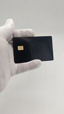 Heav Metal Stainless Credit Card W/Chip Slot And Magnetic Strip  picture